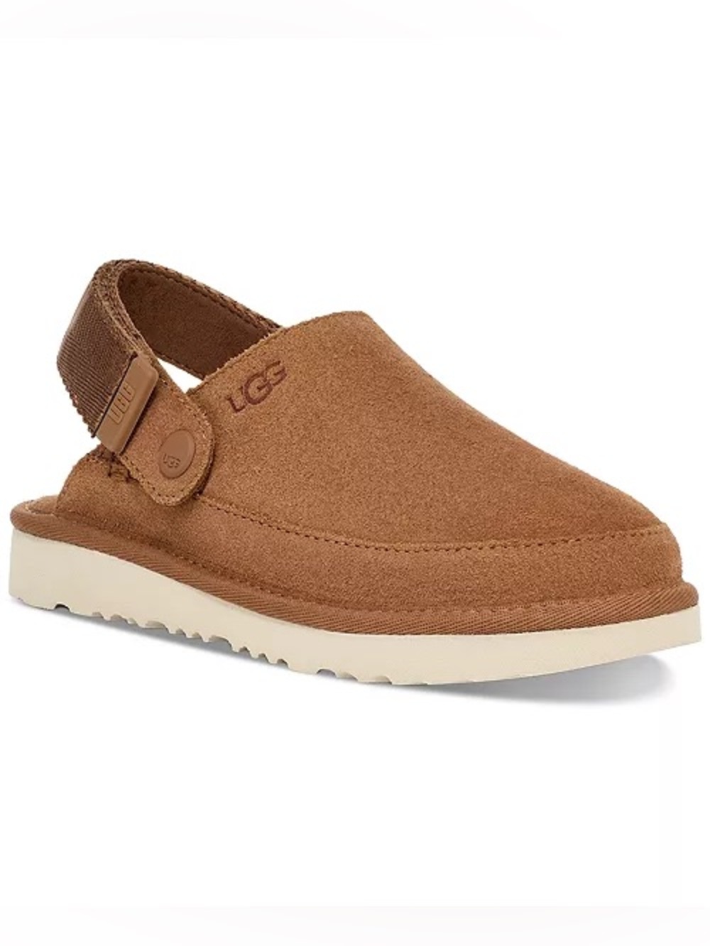 UGG Kids Chestnut Suede Slingback Clog